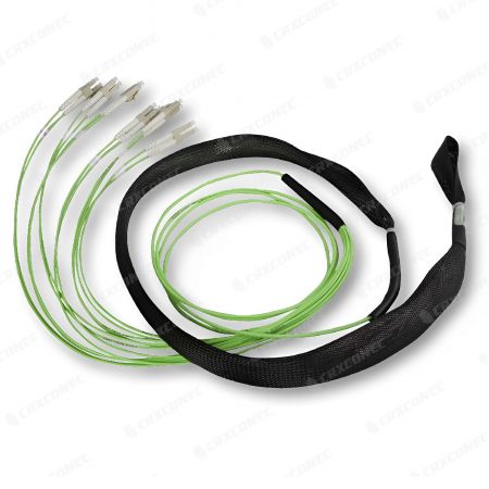 OM5 LC naar LC breakout-kabel